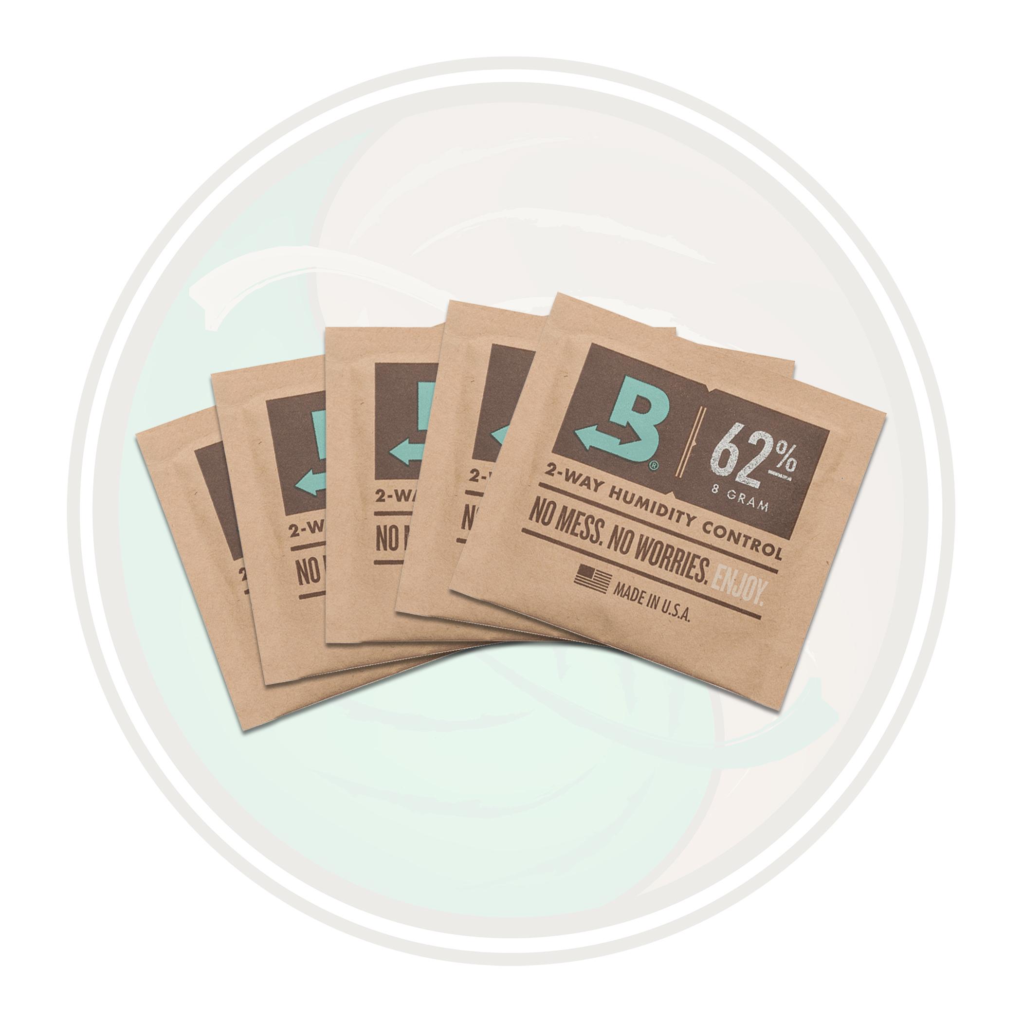 Boveda Humidipak Humidification Pack 8 gram 62 RH Package of 5 units
